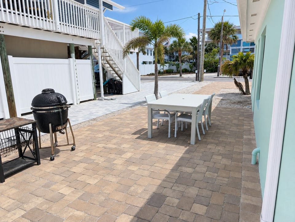 Grill and Dining Table