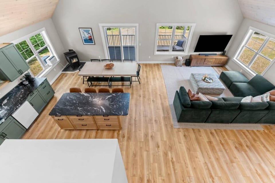 Bright, open interiors designed for comfort and connection.