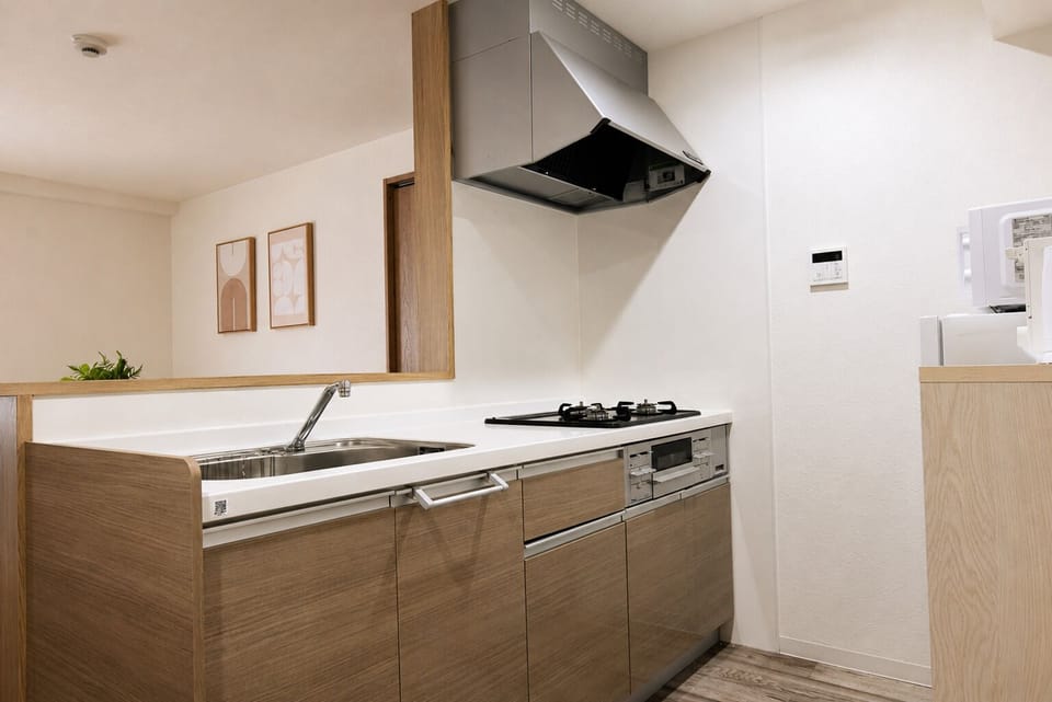 Comfort Apartment, Balcony | Private kitchen | Toaster, eco-friendly cleaning products, freezer, dining table