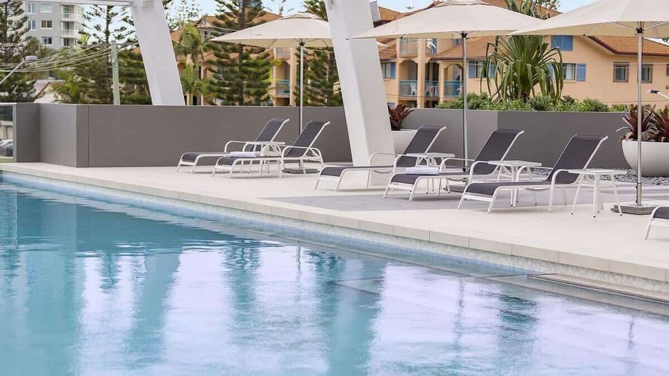 Soak up the sun in style or retreat to the cool shade with poolside lounging.