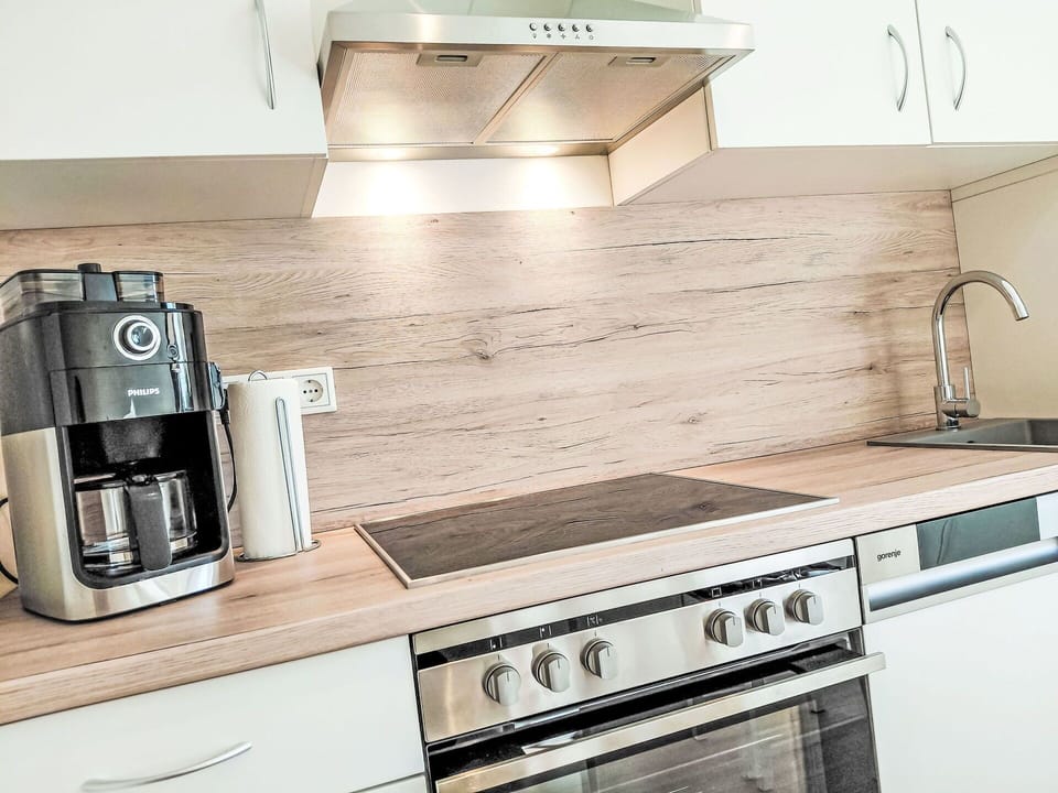 Wood, Countertop, Kitchen, Kitchen Appliance, Flooring, Home Appliance, Cabinetry, Major Appliance, Small Appliance, Wood Stain
