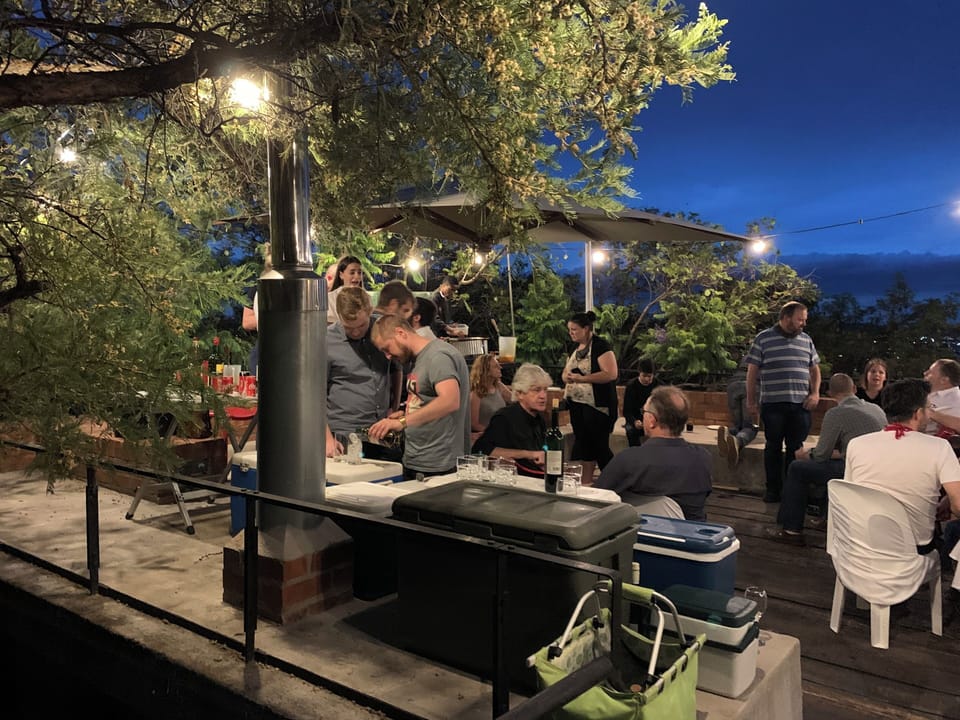 Outdoor dining