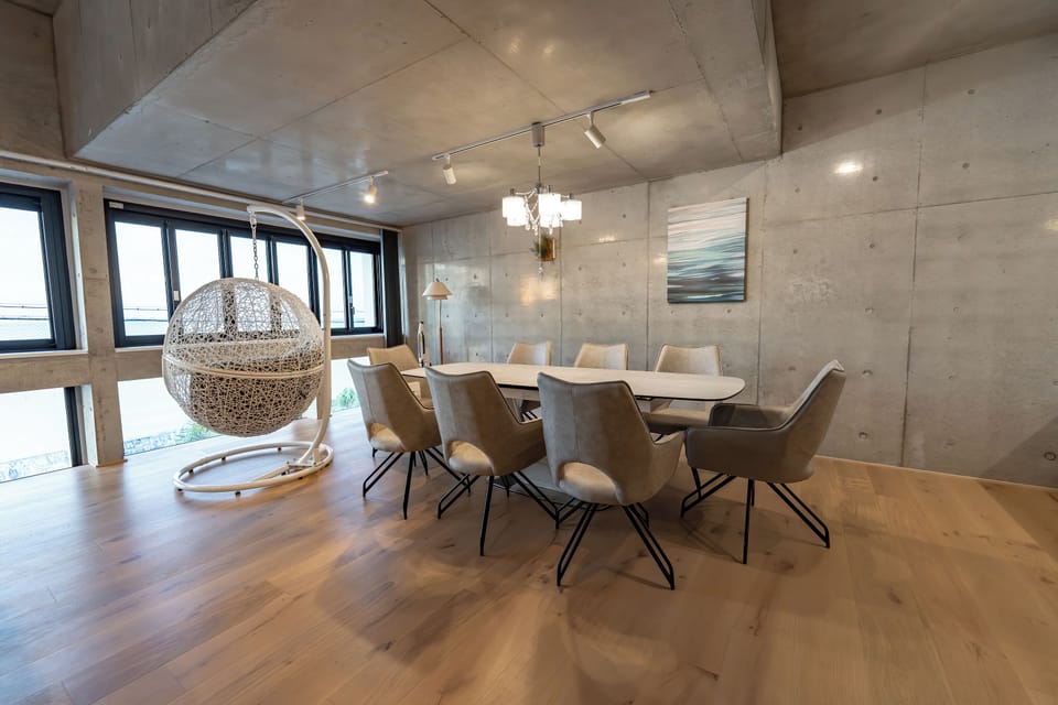 Villa, Partial Ocean View | Dining