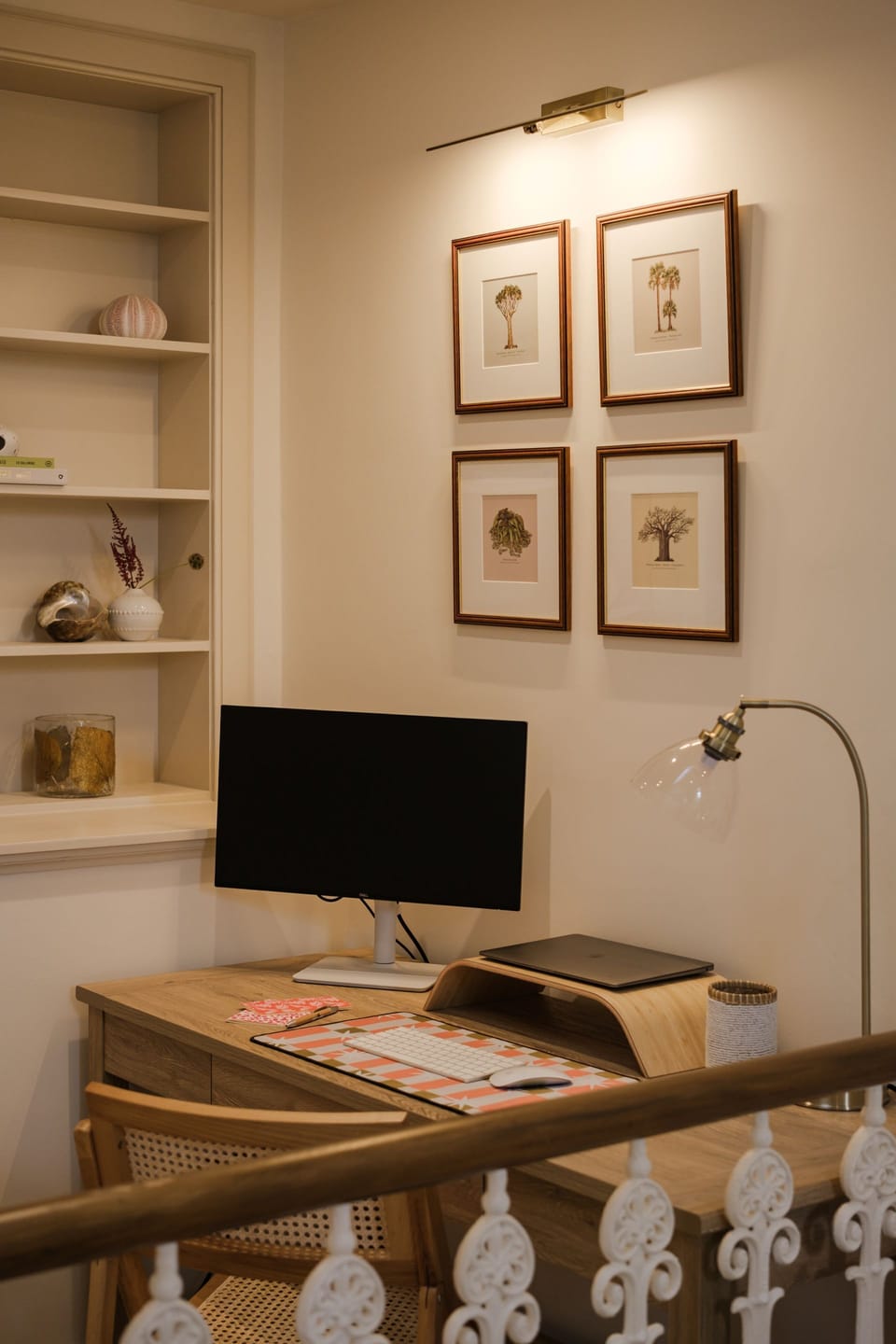 Work space at Isla Farmhouse, Perthshire