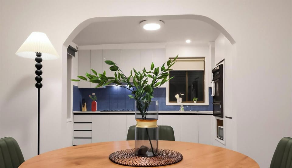 Clean and functional kitchen for light cooking