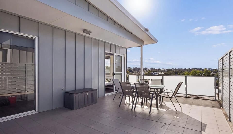 Private balcony with fresh air