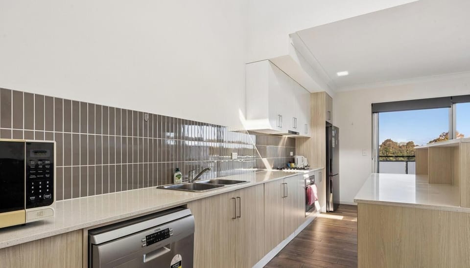 Clean and functional kitchen for light cooking