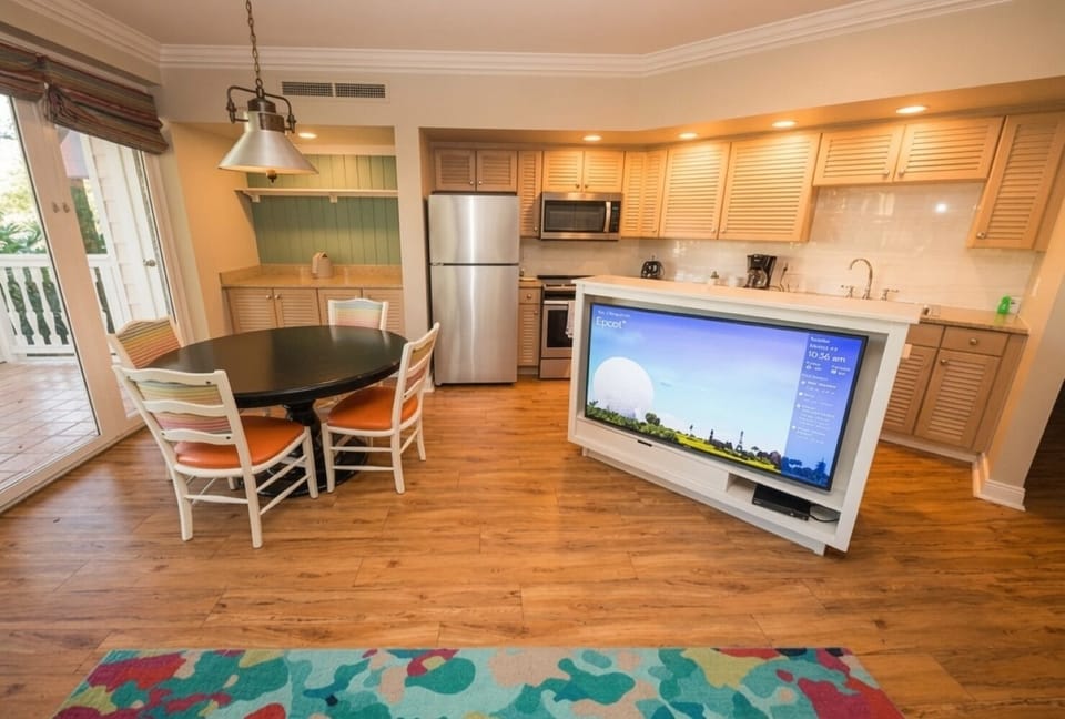 Living Area • Open Concept with Kitchen & Dining