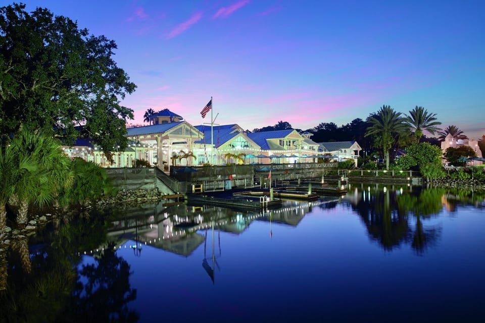 Marina • Twilight Waterfront View