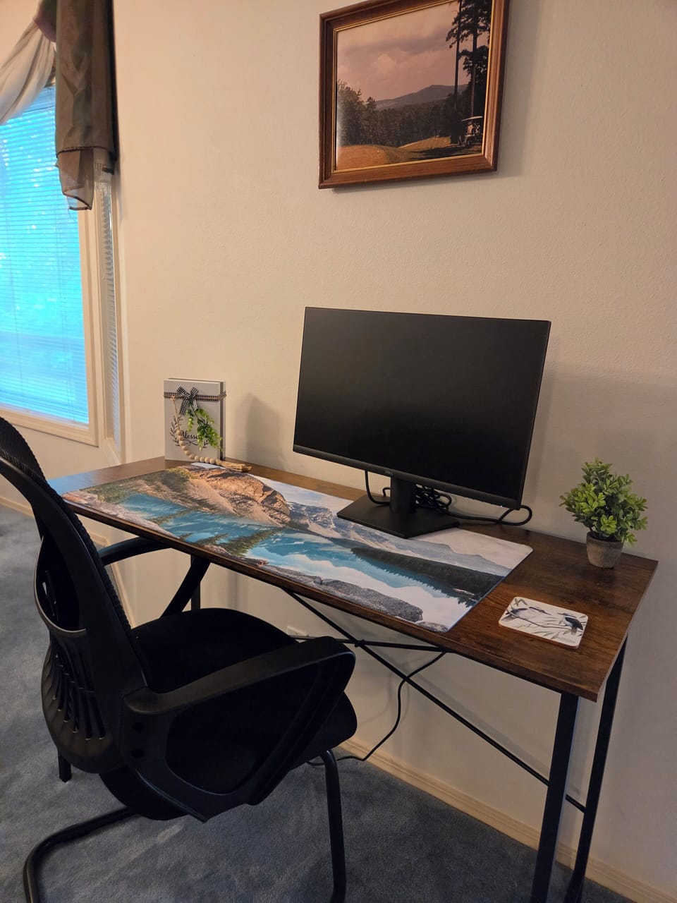 This desk is ready for you to check email, work or plan your adventure