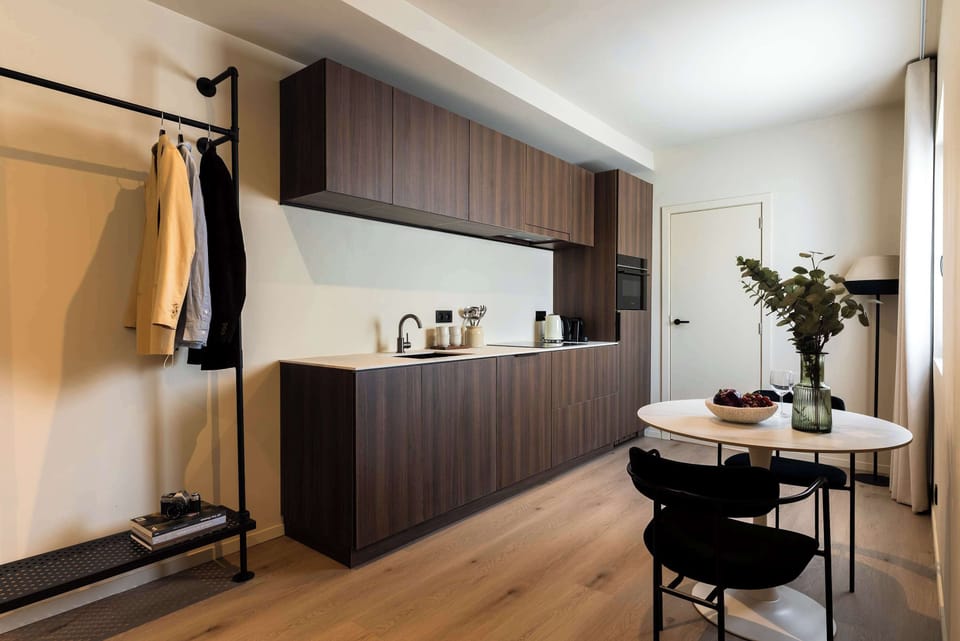 Comfort Studio | Private kitchen | Coffee/tea maker, fridge, microwave, oven