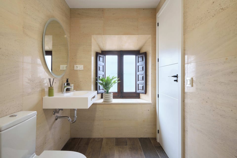Shower, hair dryer (on request), bidet, towels