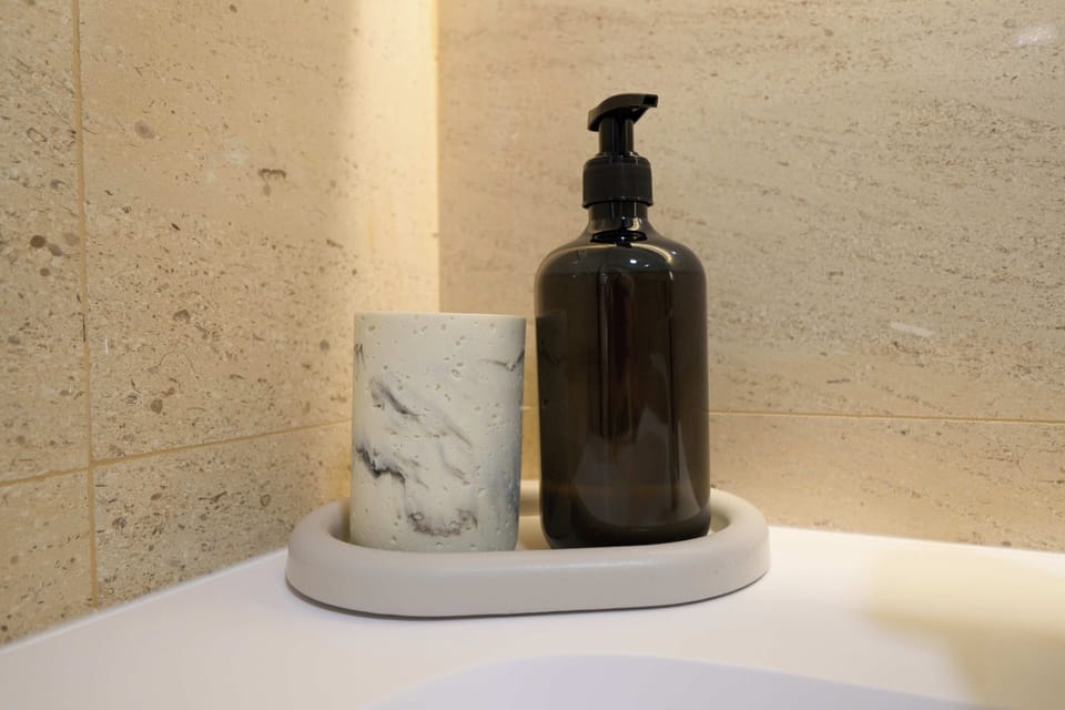 Shower, hair dryer (on request), bidet, towels