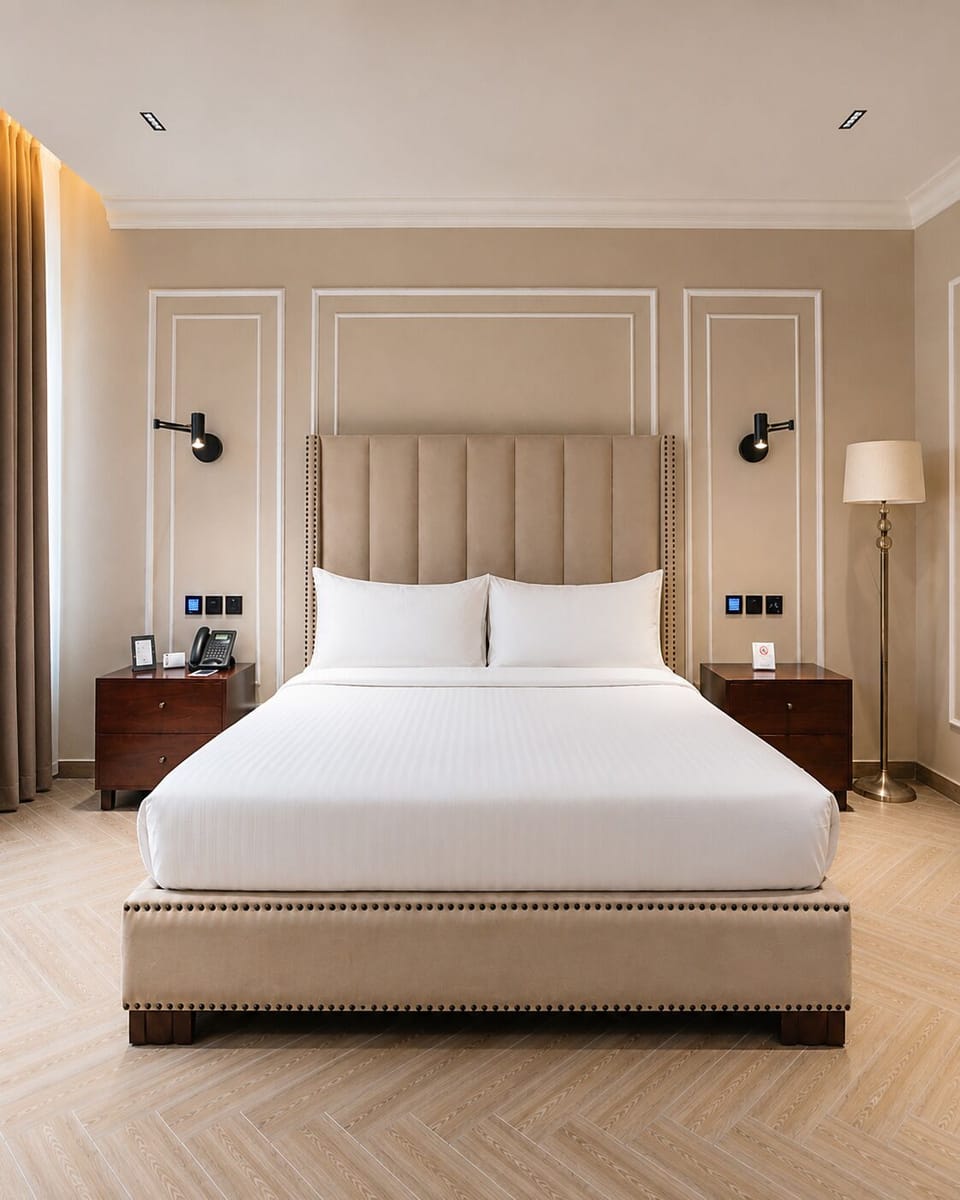 Standard Room | In-room safe, desk, laptop workspace, iron/ironing board