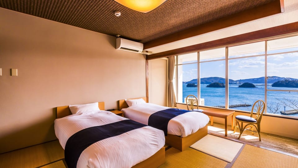 Standard Japanese Style Twin Room Without Bath, Non-Smoking | In-room safe, desk, WiFi (free)