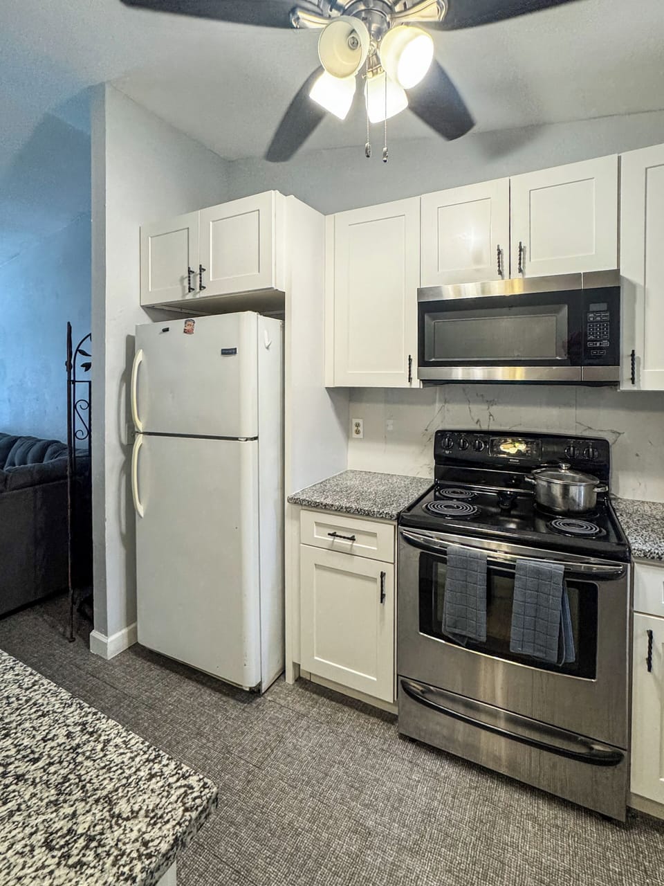 Apartment, Patio | Private kitchen