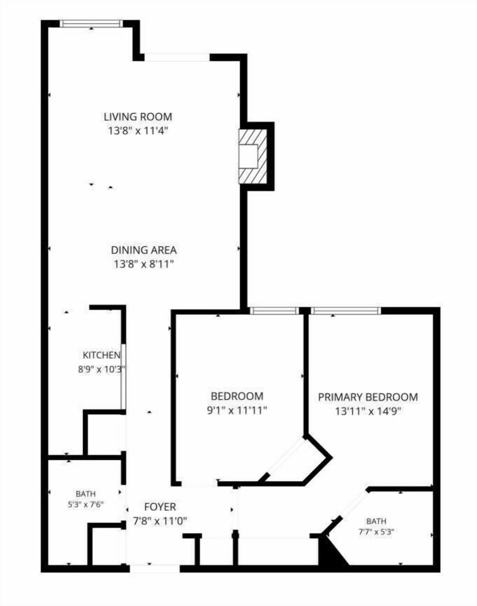 all floors (with dimensions) ski view