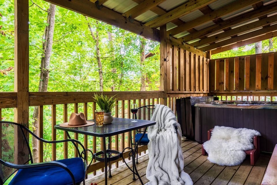 Out back deck is the perfect area for a celebration or a special event.