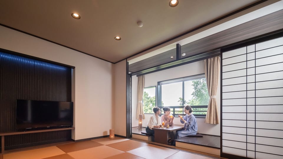 Standard Japanese Style Room with Shower, Non-Smoking | In-room safe, desk, WiFi (free)