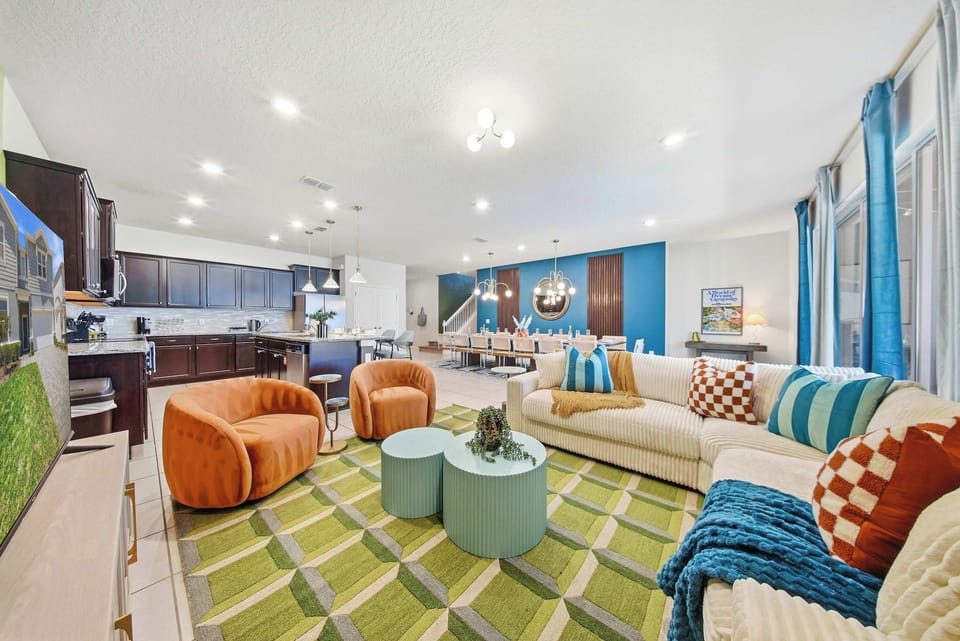 Unwind after a day at the beach or enjoy conversation with family and friends.