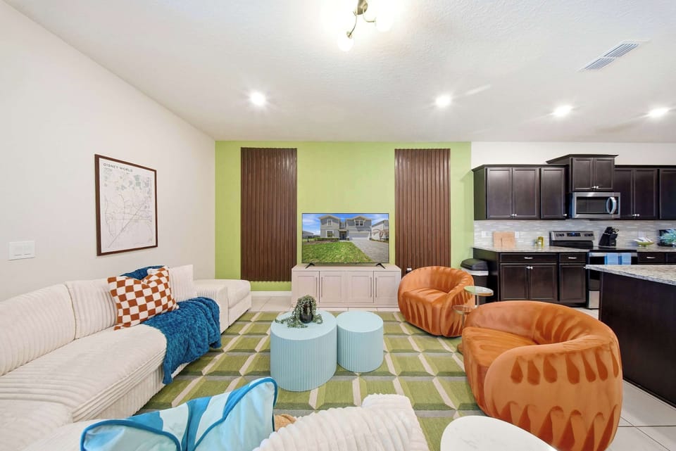 Open concept living space designed for connection and comfort