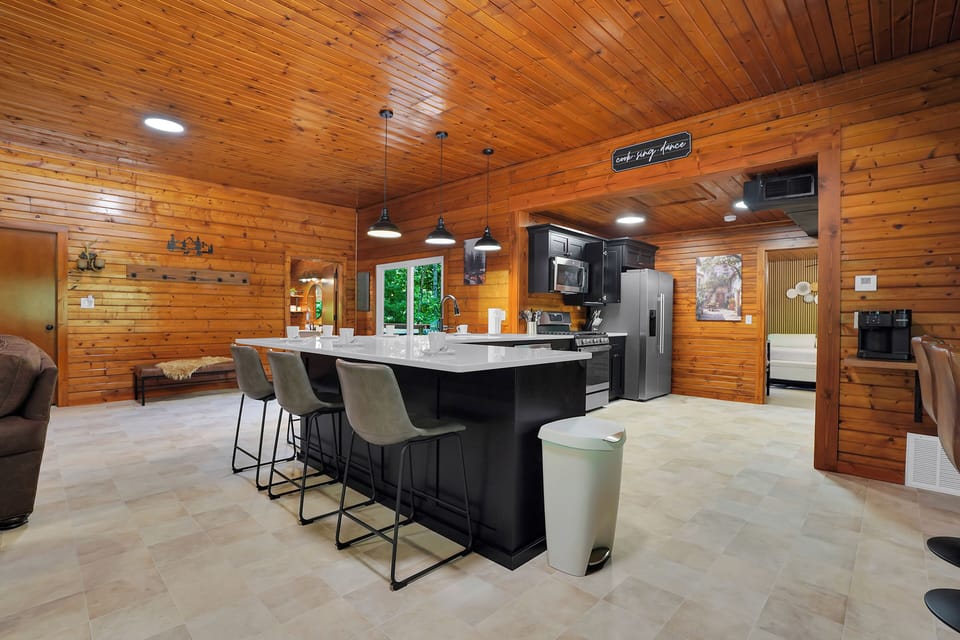 Enjoy your peaceful morning cup of coffee here before the rest of the house wakes up :)