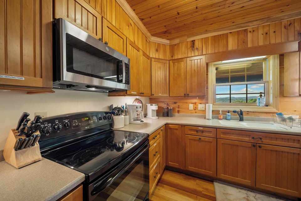 Kitchen with Picture Window