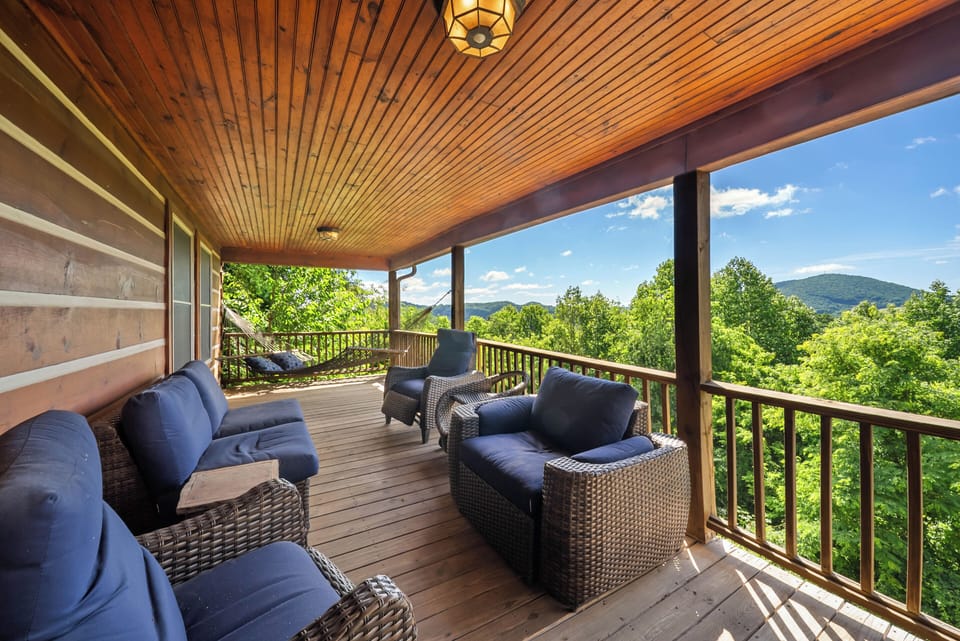 Mountain Views from the Main Level Deck