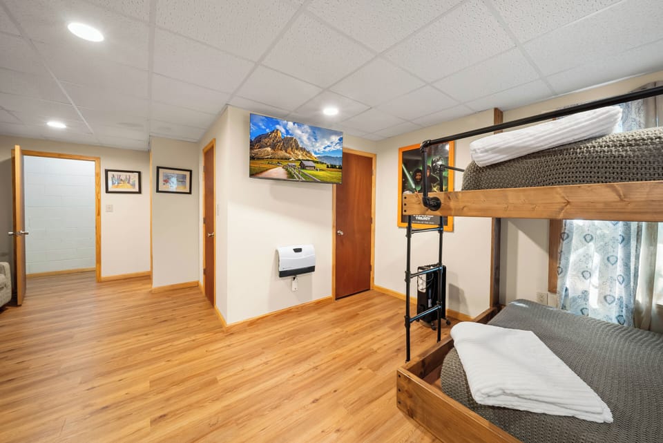 TV in the Bunk Room