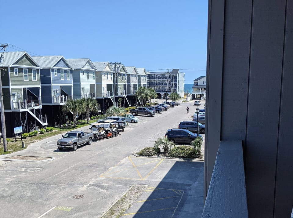 Ocean view from balcony!