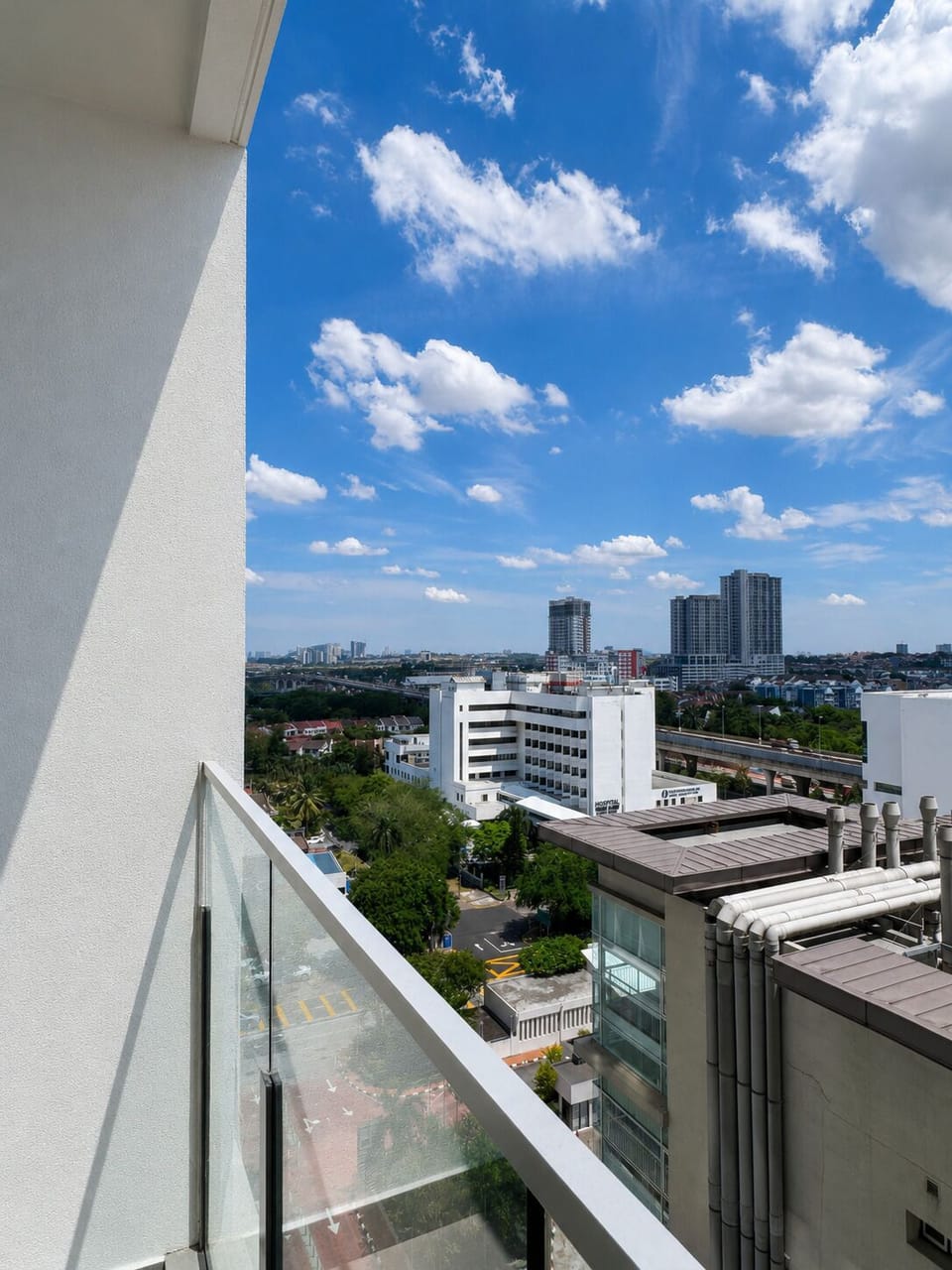 Studio, Balcony, City View | Property grounds