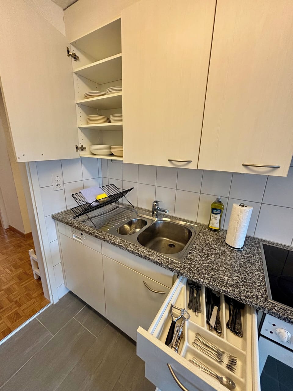 Apartment, 2 Bedrooms, Balcony | Private kitchen