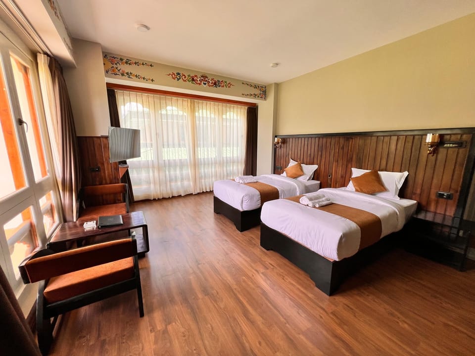 Deluxe Double or Twin Room, Balcony, Mountain View | WiFi (free)