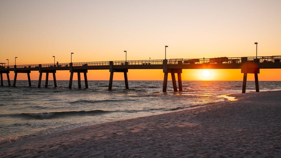 Watch the sunrise, cast a fishing line, or enjoy spectacular Gulf views from the iconic Okaloosa Island Fishing Pier, one of the area's most popular attractions.