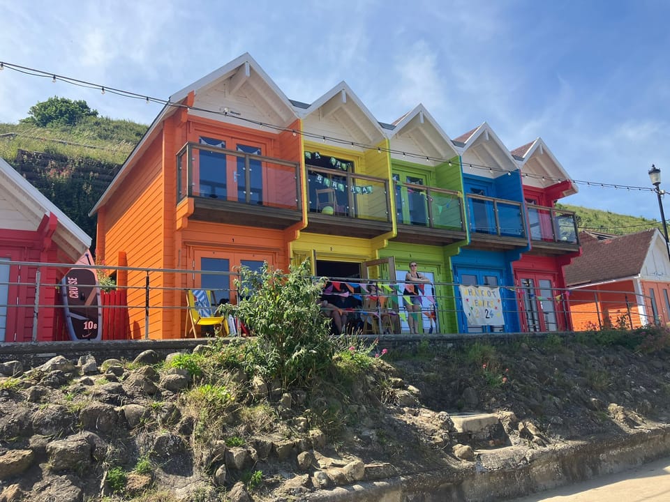 North Bay Beach Huts - 5 minute walk from North Bay Nest