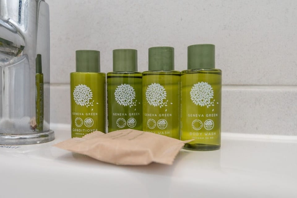 Complimentary toiletries provided for a comfortable stay