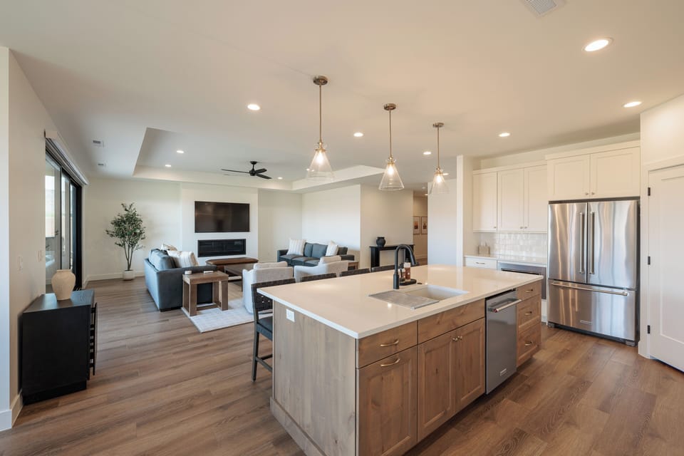 View from Kitchen Island