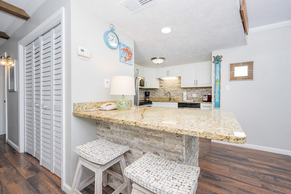Condo, 2 Bedrooms | Private kitchen | Coffee/tea maker, fridge, oven