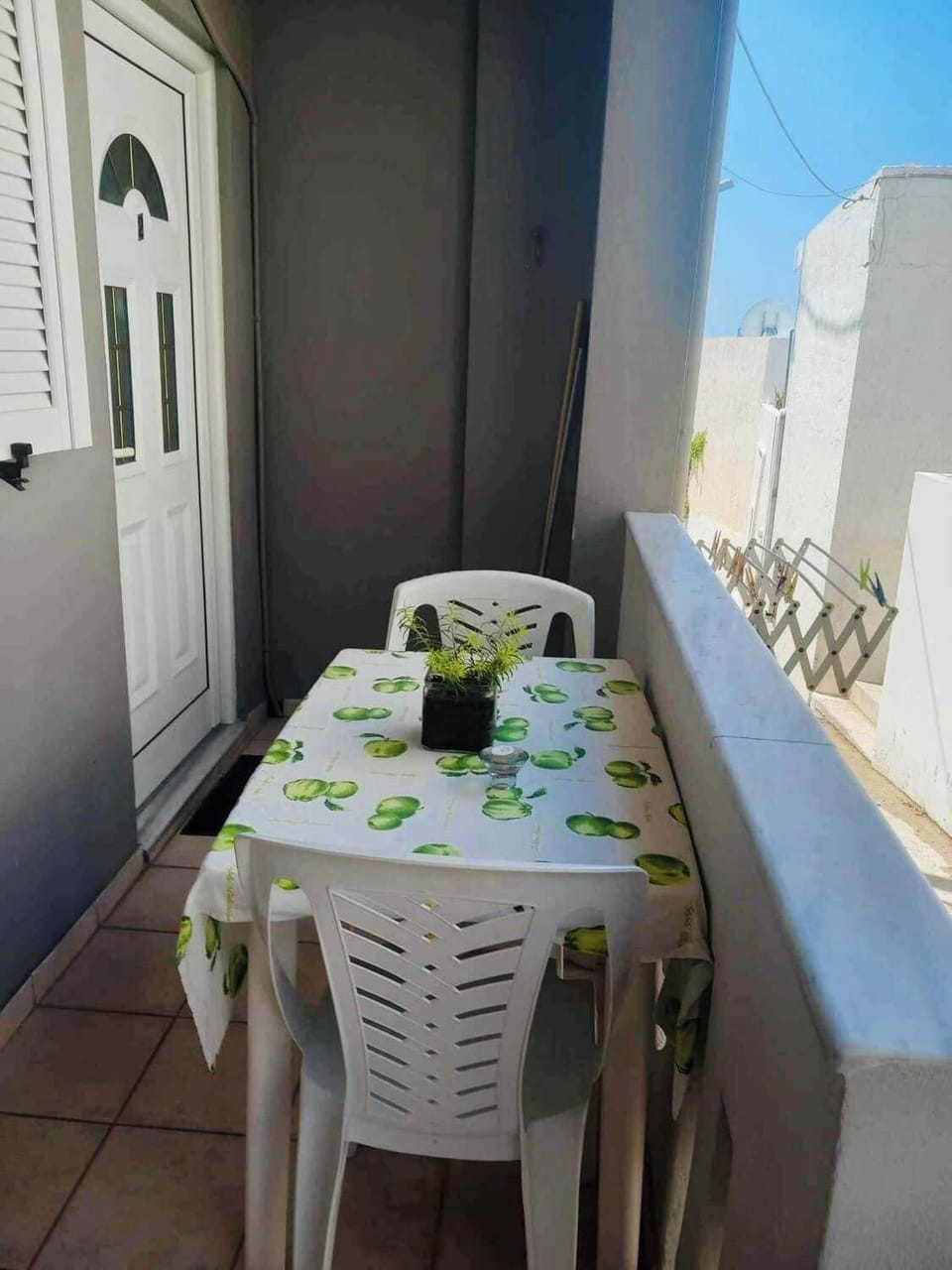 Comfort Triple Room, Balcony, Sea View | Outdoor dining