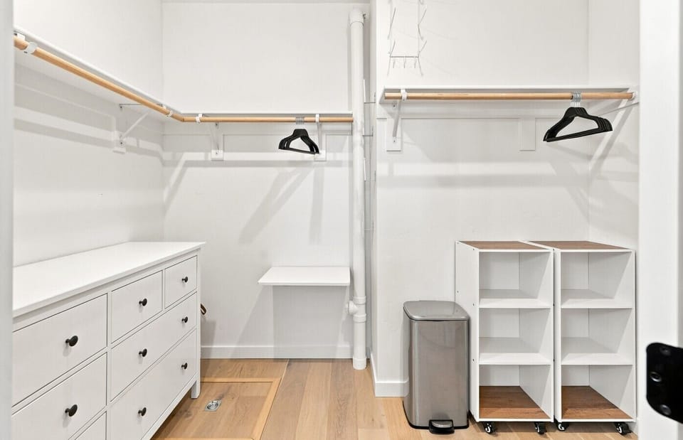 Closet inside Bathroom 1