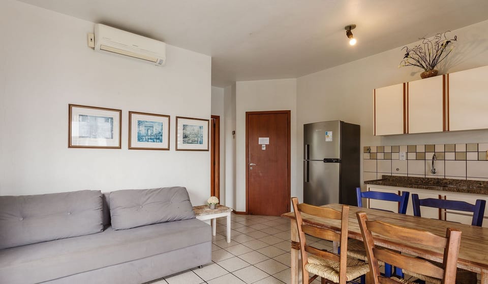 Basic Apartment | Living area | 40-inch TV with digital channels