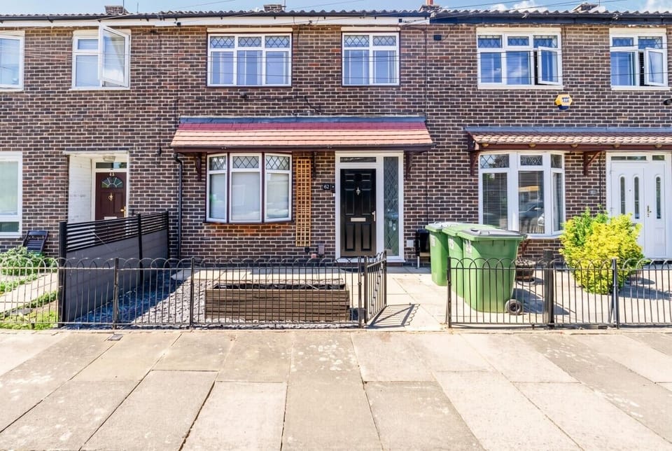 Classic brick terraced home with easy parking and welcoming frontage
