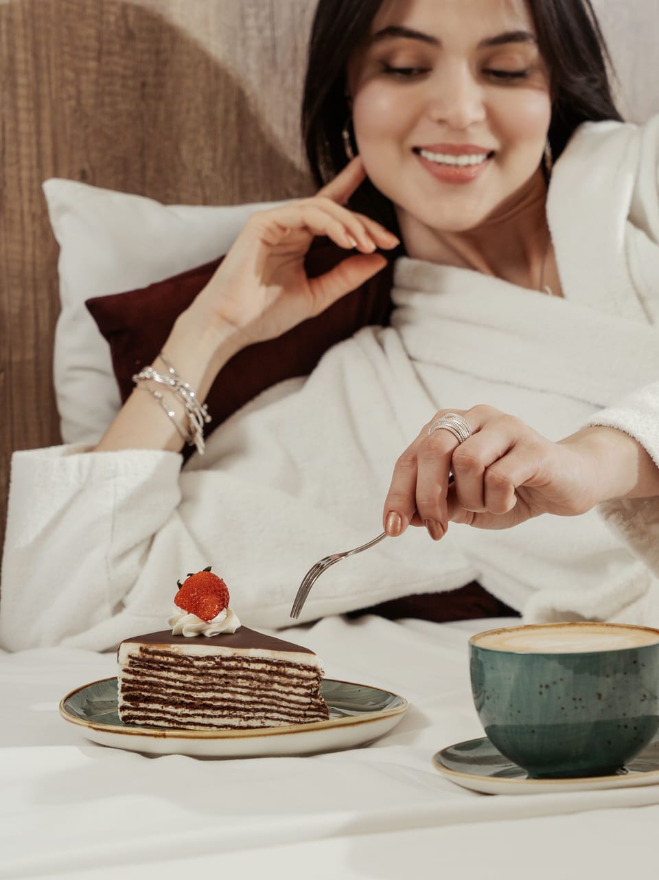 Comfort Double Room, City View | Food and drink