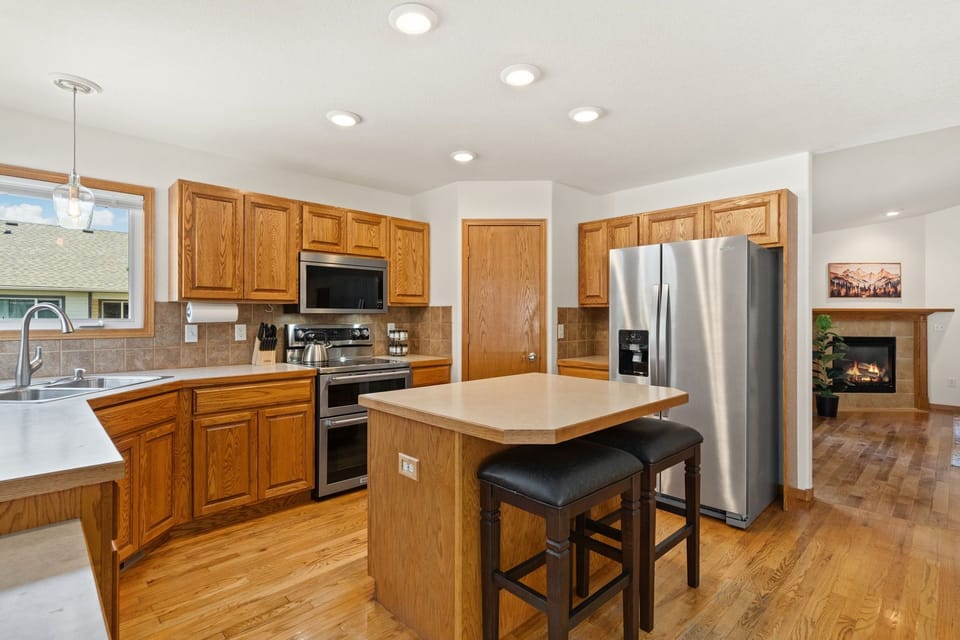 House, Multiple Beds, Garden View (The Gathering Place) | Private kitchen | Coffee/tea maker