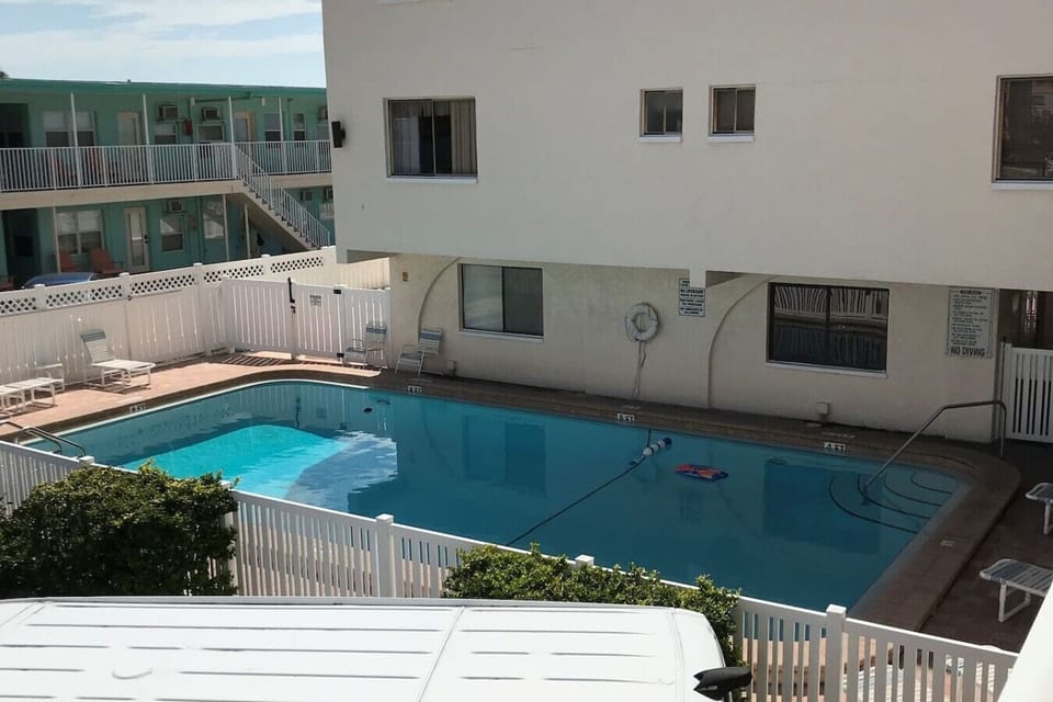 Pool view from 2nd floor