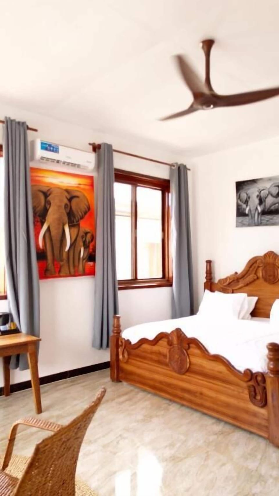 Classic Double Room, Balcony, Pool View | Desk, blackout drapes, WiFi (free)