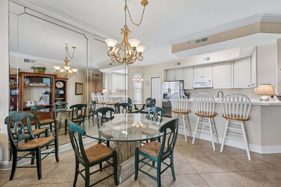 Ample Space for Meals or Games