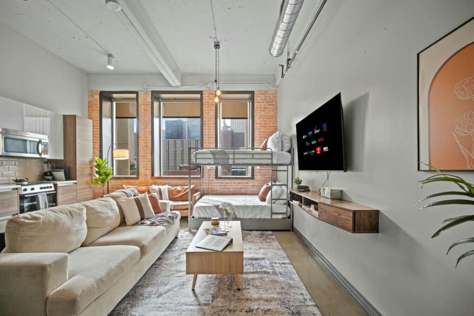Guest Room/Living Room • 55` Smart TV with Streaming Services!