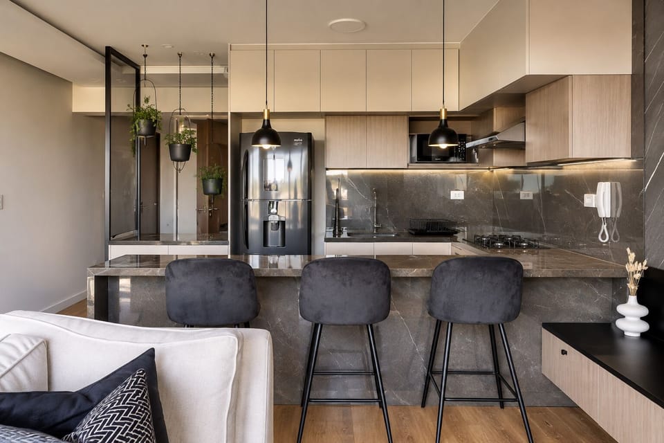 Apartment, 1 Queen Bed, Kitchen | Private kitchen