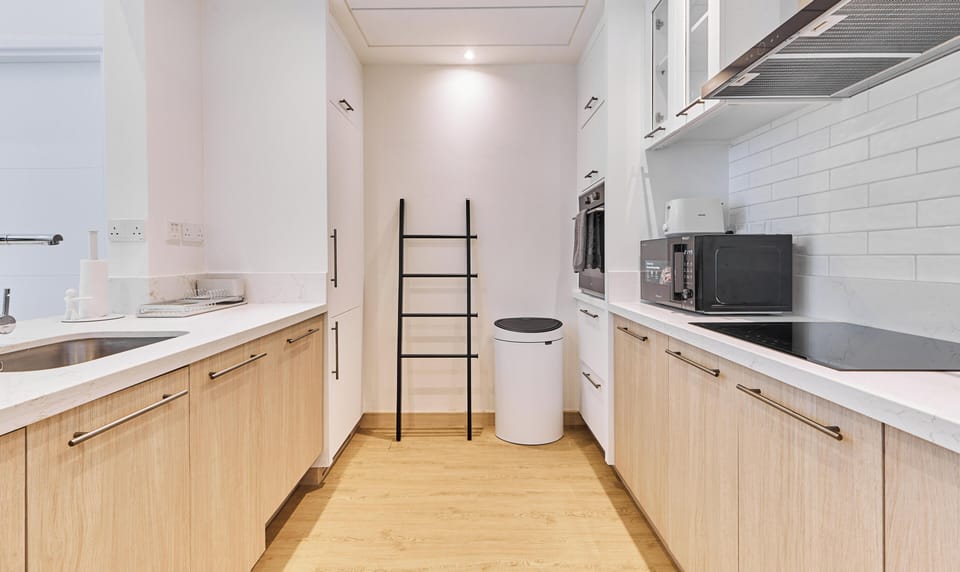 Superior Apartment, Partial Lake View | Private kitchen | Espresso maker, coffee/tea maker, electric kettle